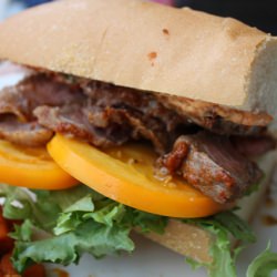 Harissa Steak Sandwich