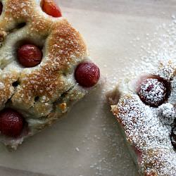 Grape & Walnut Focaccia Bread