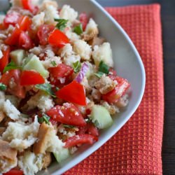 Panzanella: Tuscan Bread Salad