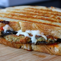 Eggplant Parmesan Panini