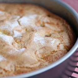 Raspberry Sour Cream Cake