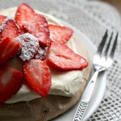 Chocolate Pavlova