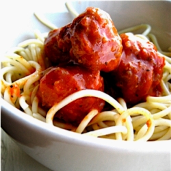 The Best Spaghetti & Meatballs