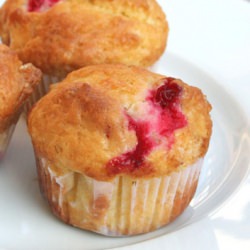 Currant-Kefir Mini Muffins