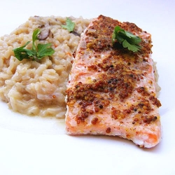 Salmon and Risotto