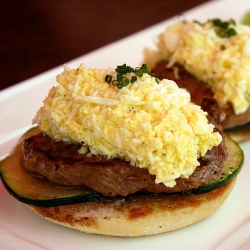 Beef Steak Open Sandwich