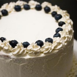 Lemon Blueberry Butter Cake