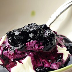 Greek Yogurt with Blueberry Compote