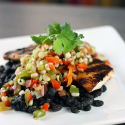 Grilled Mahi Mahi with Corn Salsa