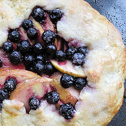 Apple and Blueberry Galette