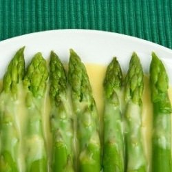 Asparagus with Orange Butter Sauce