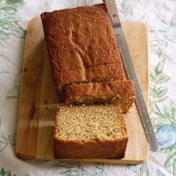 Honey Whole Wheat Pound Cake