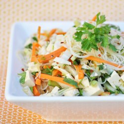 Sweet ‘n Spicy Tofu Noodle Salad