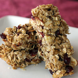 Cranberry Coconut Granola Bars