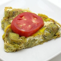 Eggplant and Zucchini Frittata