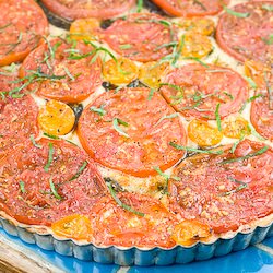 Heirloom Tomato Tart