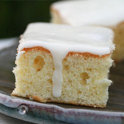 Olive Oil Cake with Orange Glaze