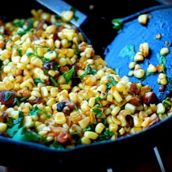 Sauteed Fresh White Corn