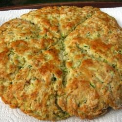 Zucchini-Cheese Scones