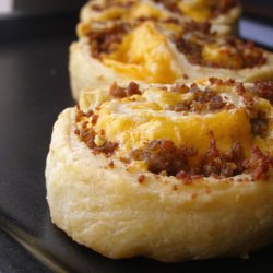 Sausage & Cheese Pinwheels