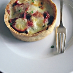 Late Summer Roasted Vegetable Tart