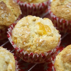 SMS: Fresh Peach Muffins