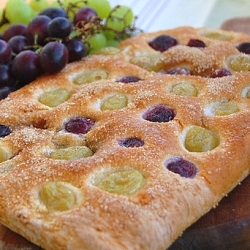 Grape Bread (Grape Focaccia)