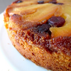 Pear & Cranberry Upside Down Cake