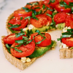 Tomato Avocado Tart