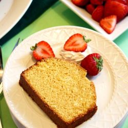 Sweet Corn Pound Cake