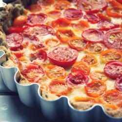 Tomato & Mozzarella Tart