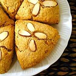 Whole Wheat Almond Scones