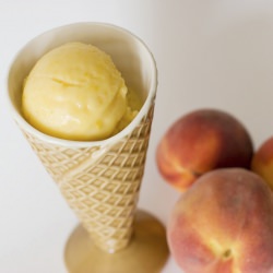 Peach Frozen Yogurt