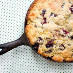 Blackberry Ricotta Cornbread