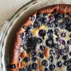 Strawberry and Blueberry Clafoutis