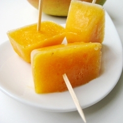 Melon & Mango Popsicles