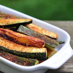 Spicy Zucchini “Fries”