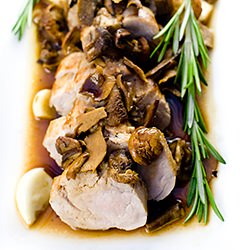 Pork Fillet with Porcini & Marsala