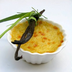 Ginger Lemon-Grass Creme Brulee