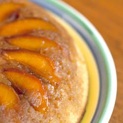 Nectarine Upside-Down Cake