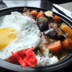 Japanese Curry with a Fried Egg