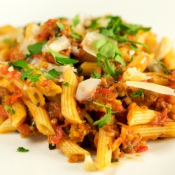 Penne w/Roasted Tomato & Sausage