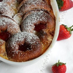 Jam Donut Pudding