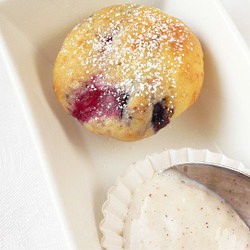 Mini Blackberry Muffins