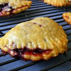 Flaky Berry & Ginger Turnovers