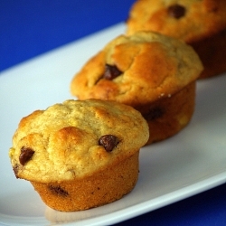 Banana Chocolate Chip Muffins