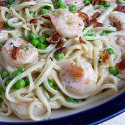 Shrimp & Bacon Linguini