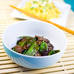 Beef & Mangetout Stir Fry