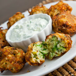 Greek Zucchini and Feta Balls