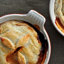 Beef, Tomato and Rosemary Pie